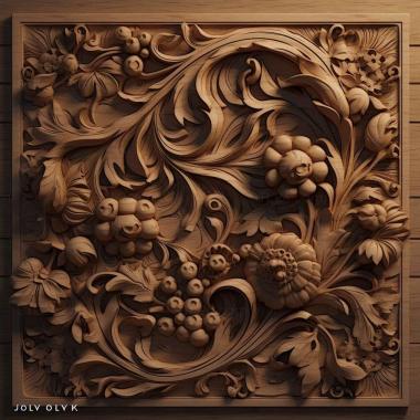 Patterns and decorations stl Lynk Co 09 3 3d model